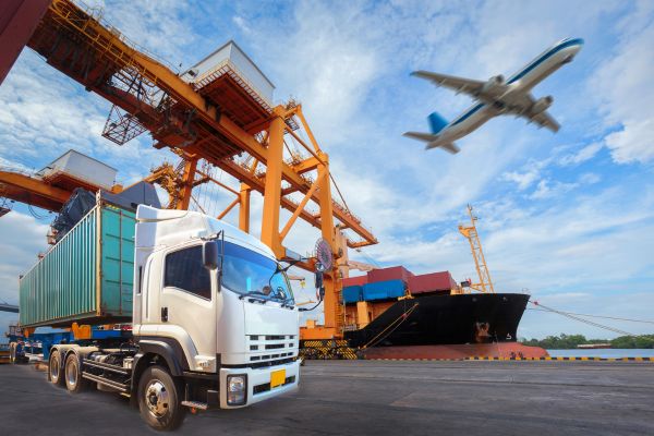 Air and land steel import modes